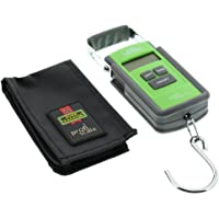 BURG-WÄCHTER Báscula portátil digital para equipaje y paquetes Tara PS 7600- Negro-Verde